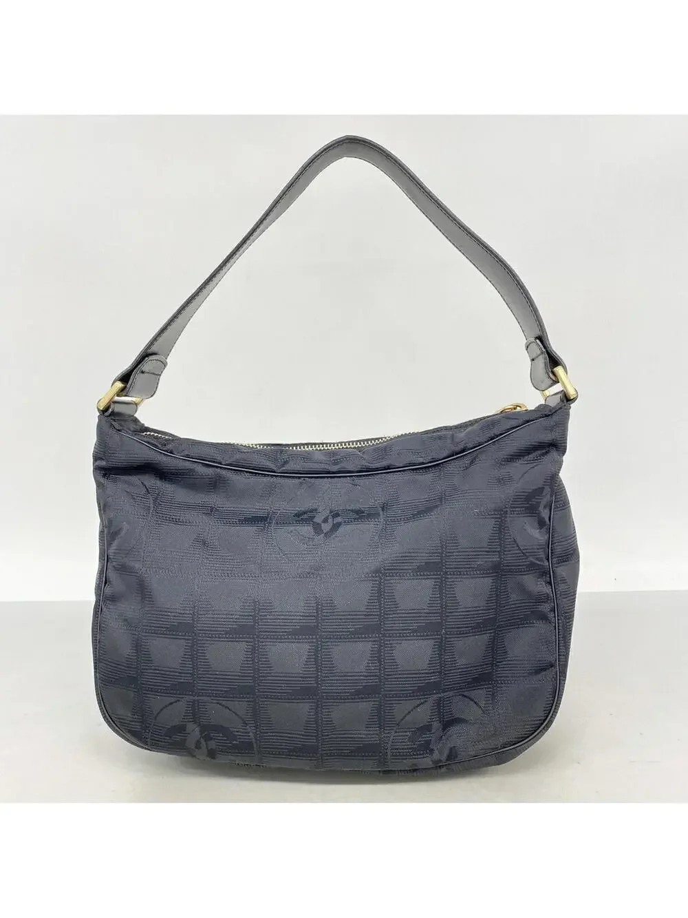 Chanel Travel Line Zip Hobo Nylon Small #342005C69B